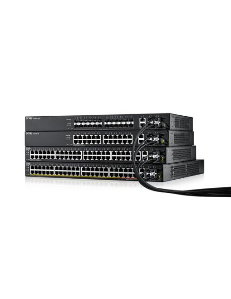 Zyxel XGS2220-30HP Gestionado L3 Gigabit Ethernet (10/100/1000) Energía sobre Ethernet (PoE) Negro