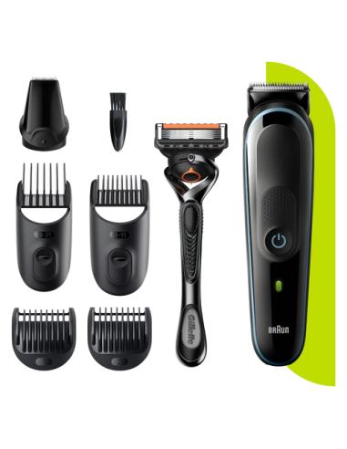 Braun All-in-one MGK5345 Batería 2,1 cm Negro, Azul