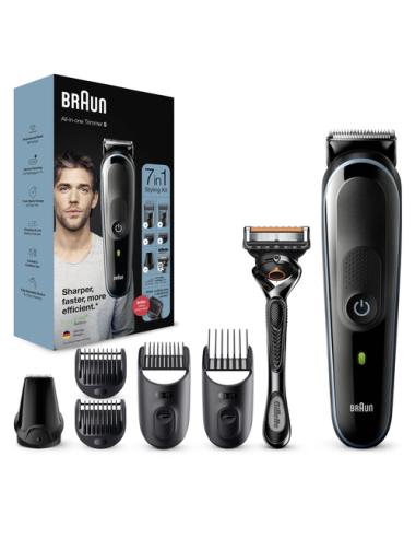 Braun All-in-one MGK5345 Batería 2,1 cm Negro, Azul