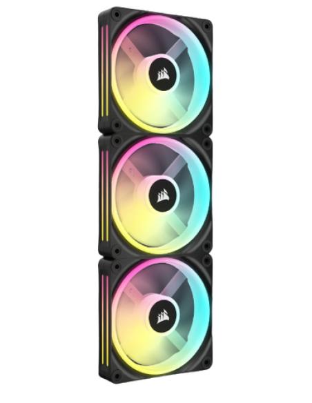 Corsair Air CO-9051002-WW sistema de refrigeración para ordenador Carcasa del ordenador Ventilador 12 cm Negro 3 pieza(s)