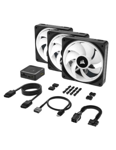 Corsair Air CO-9051002-WW sistema de refrigeración para ordenador Carcasa del ordenador Ventilador 12 cm Negro 3 pieza(s)