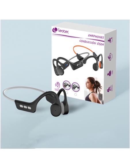 Leotec Auriculares Conducción Ósea Run PRO IPX7 Grises