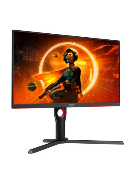 AOC G3 Q27G3XMN/BK pantalla para PC 68,6 cm (27") 2560 x 1440 Pixeles 2K Ultra HD LED Negro, Rojo