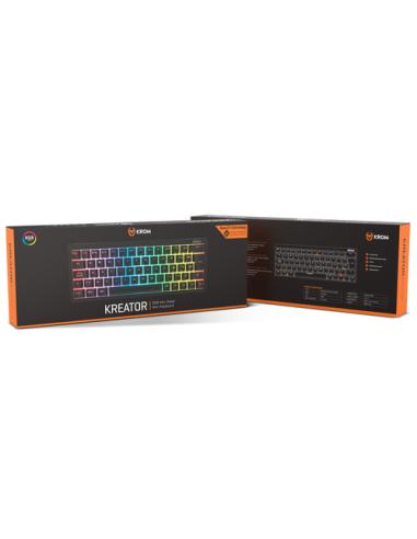 Krom Kreator teclado Juego USB Negro