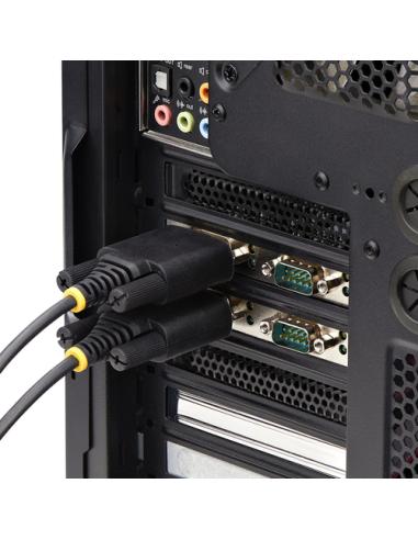 StarTech.com Tarjeta Serie PCI Express de 4 Puertos DB9 - Serial RS232/RS422/RS485 - TAA - UART 16C1050 - ESD de Nivel 4 - con B