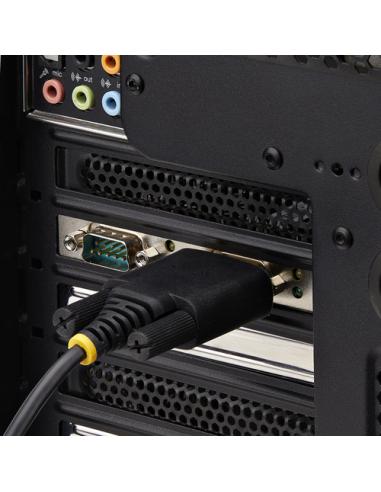 StarTech.com Tarjeta Serie PCIe de 2 Puertos - Tarjeta Serial PCI Express de 2 Puertos DB9 RS232/RS422/RS485 -Incluye Brackets d
