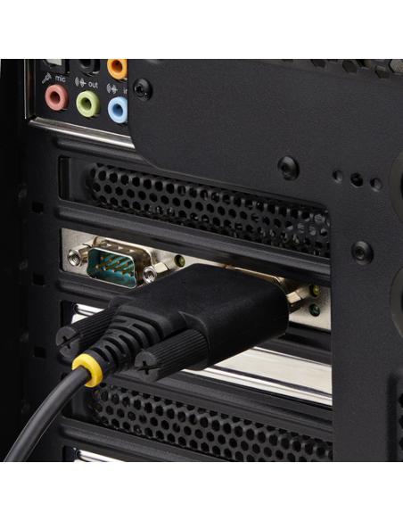 StarTech.com Tarjeta Serie PCIe de 2 Puertos - Tarjeta Serial PCI Express de 2 Puertos DB9 RS232/RS422/RS485 -Incluye Brackets d
