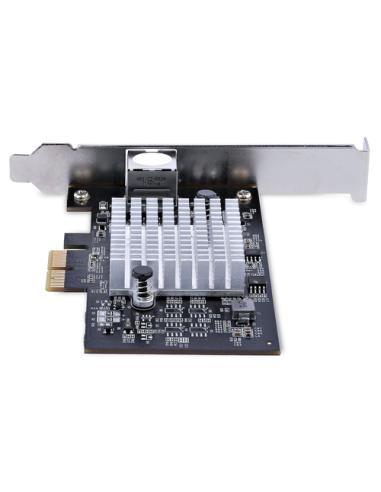 StarTech.com Tarjeta PCIe Adaptadora de Red de 1 Puerto RJ45 10Gb para PC o Servidor, Tarjeta PCI Express Ethernet de 6 Velocida