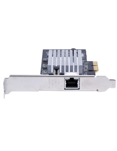 StarTech.com Tarjeta PCIe Adaptadora de Red de 1 Puerto RJ45 10Gb para PC o Servidor, Tarjeta PCI Express Ethernet de 6 Velocida
