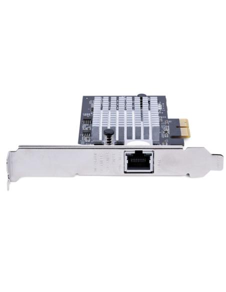 StarTech.com Tarjeta PCIe Adaptadora de Red de 1 Puerto RJ45 10Gb para PC o Servidor, Tarjeta PCI Express Ethernet de 6 Velocida