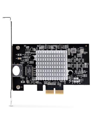 StarTech.com Tarjeta PCIe Adaptadora de Red de 1 Puerto RJ45 10Gb para PC o Servidor, Tarjeta PCI Express Ethernet de 6 Velocida