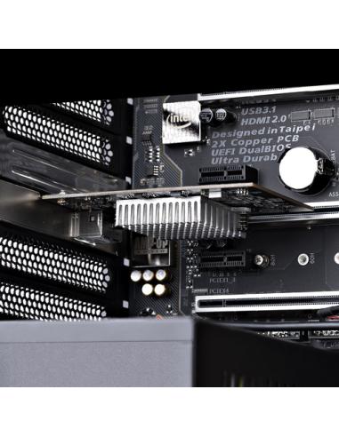 StarTech.com Tarjeta PCIe Adaptadora de Red de 1 Puerto RJ45 10Gb para PC o Servidor, Tarjeta PCI Express Ethernet de 6 Velocida