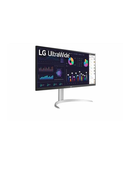 LG 34WQ650-W pantalla para PC 86,4 cm (34") 2560 x 1080 Pixeles WFHD LCD Plata, Blanco