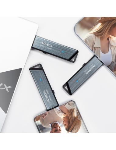 ADATA AELI-UE800-2T-CSG unidad flash USB 2 TB USB Tipo C 3.2 Gen 2 (3.1 Gen 2) Plata