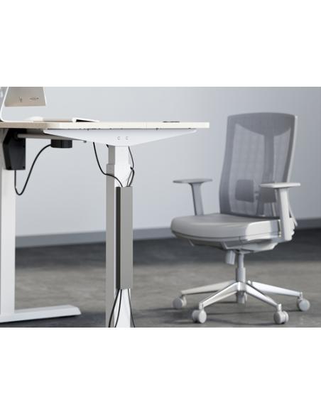 Equip 650864 organizador de cables Escritorio Bandeja de cables Gris