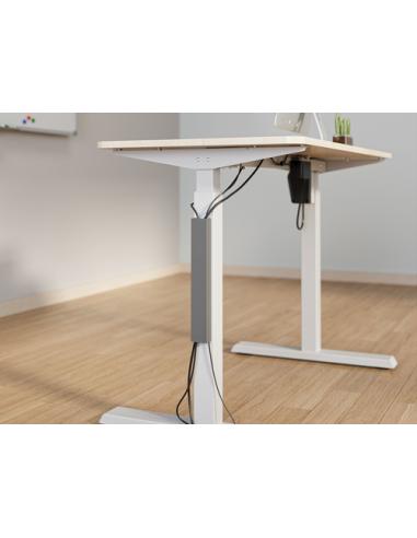 Equip 650864 organizador de cables Escritorio Bandeja de cables Gris