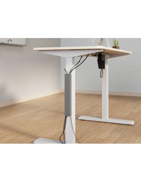 Equip 650864 organizador de cables Escritorio Bandeja de cables Gris