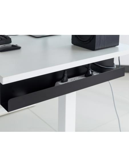 Equip 650863 organizador de cables Escritorio Bandeja de cables Negro 1 pieza(s)