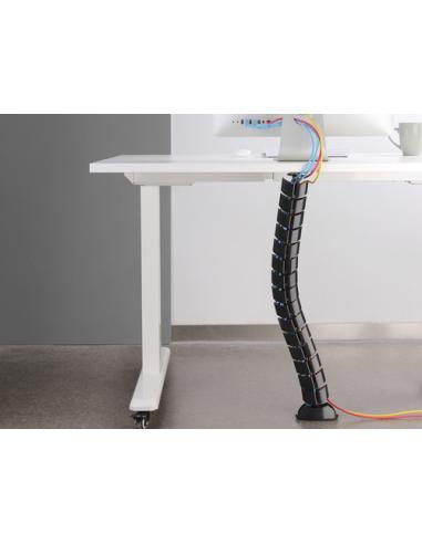 Equip 650861 organizador de cables Escritorio Pasacables Negro 1 pieza(s)