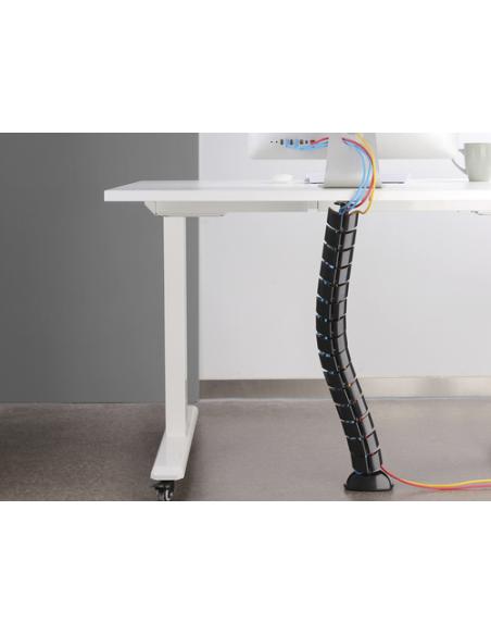 Equip 650861 organizador de cables Escritorio Pasacables Negro 1 pieza(s)