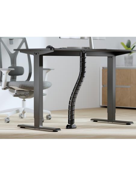 Equip 650861 organizador de cables Escritorio Pasacables Negro 1 pieza(s)