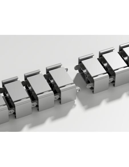 Equip 650860 organizador de cables Escritorio Pasacables Gris 1 pieza(s)