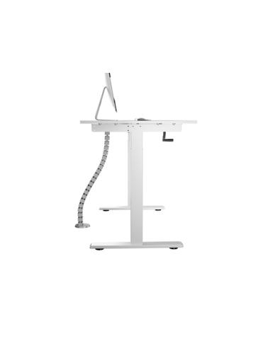 Equip 650860 organizador de cables Escritorio Pasacables Gris 1 pieza(s)