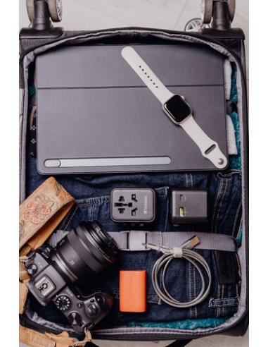 Verbatim 49544 adaptador de enchufe eléctrico Universal Negro