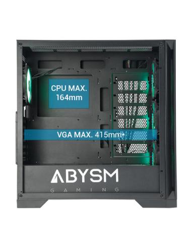 ABYSM Danube Mura BX300 Black ARGB Torre Negro