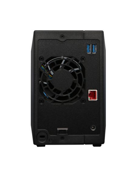 Asustor DRIVESTOR 2 Pro Gen2 AS3302T v2 NAS Realtek RTD1619B 2 GB DDR4 ADM Negro