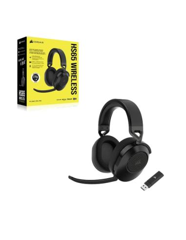 Corsair HS65 Auriculares Inalámbrico Diadema Juego Bluetooth Negro