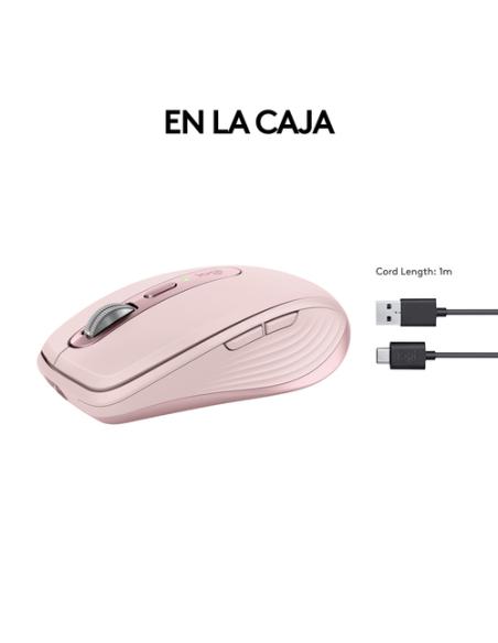 Logitech 910-006931 ratón Oficina mano derecha RF Wireless + Bluetooth Laser 8000 DPI