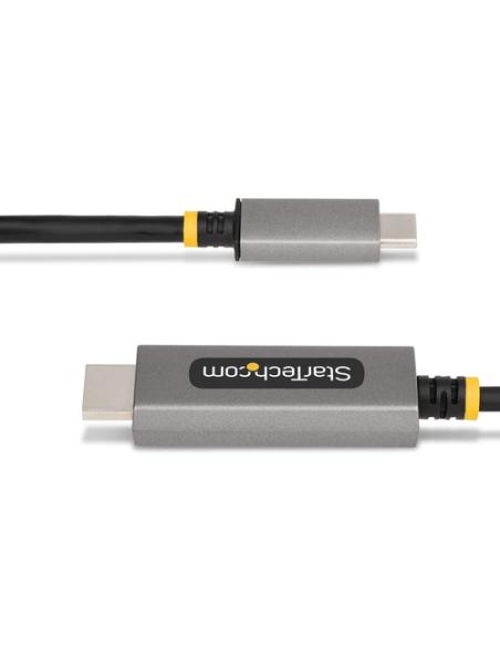 StarTech.com 136B-USBC-HDMI213M adaptador de cable de vídeo 3 m USB Tipo C HDMI tipo A (Estándar) Gris