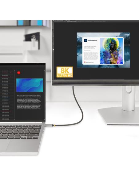 StarTech.com 136B-USBC-HDMI213M adaptador de cable de vídeo 3 m USB Tipo C HDMI tipo A (Estándar) Gris