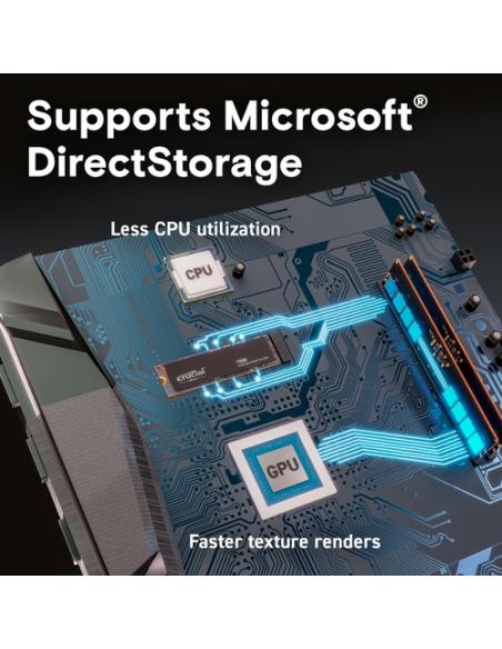 Crucial T500 2 TB M.2 PCI Express 4.0 NVMe 3D TLC NAND