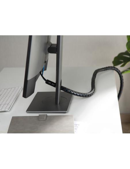 Equip 650868 organizador de cables Escritorio Pasacables Negro