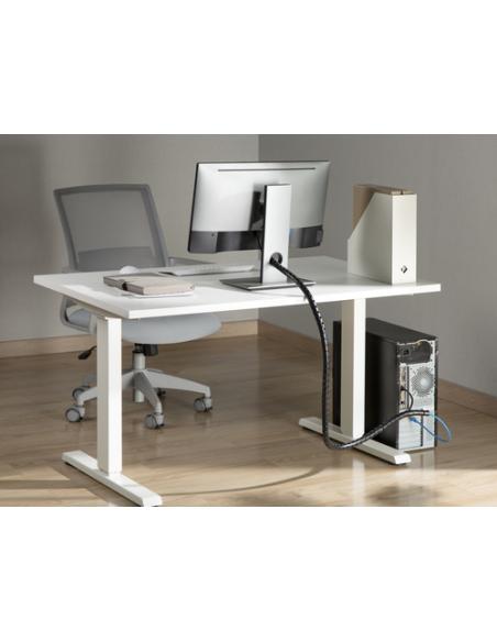 Equip 650868 organizador de cables Escritorio Pasacables Negro