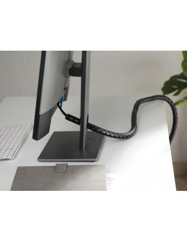 Equip 650867 organizador de cables Escritorio Pasacables Negro