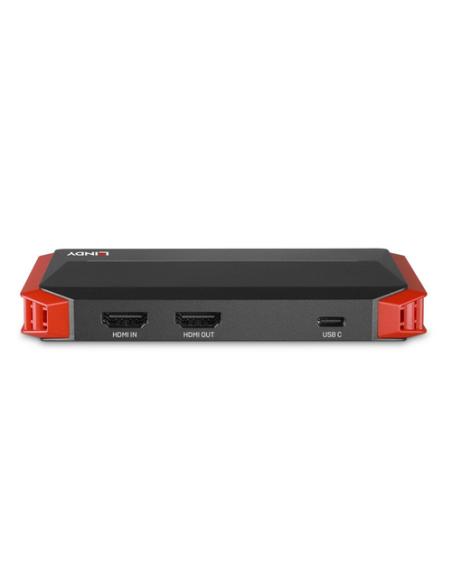 Lindy 43377 dispositivo para capturar video HDMI/USB 3.2 Gen 1 (3.1 Gen 1)