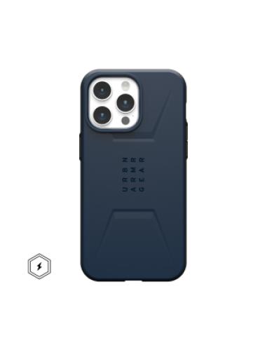 Urban Armor Gear Civilian Magsafe funda para teléfono móvil 17 cm (6.7") Azul