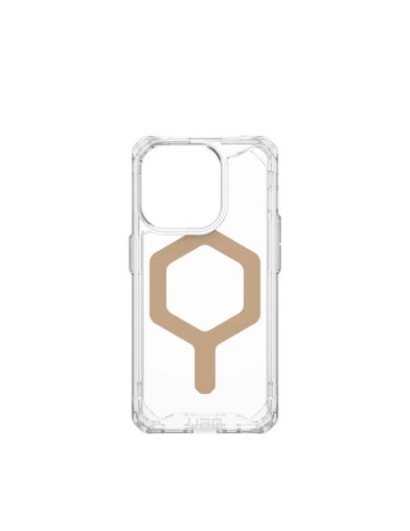 Urban Armor Gear 114286114381 funda para teléfono móvil 15,5 cm (6.1") Oro, Transparente
