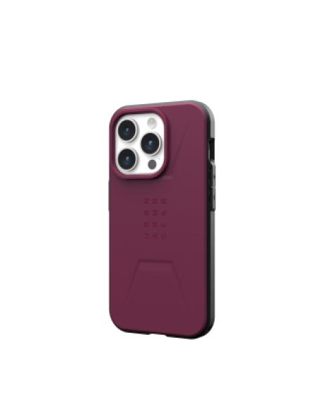 Urban Armor Gear Civilian Magsafe funda para teléfono móvil 15,5 cm (6.1") Burdeos