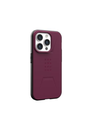 Urban Armor Gear Civilian Magsafe funda para teléfono móvil 15,5 cm (6.1") Burdeos