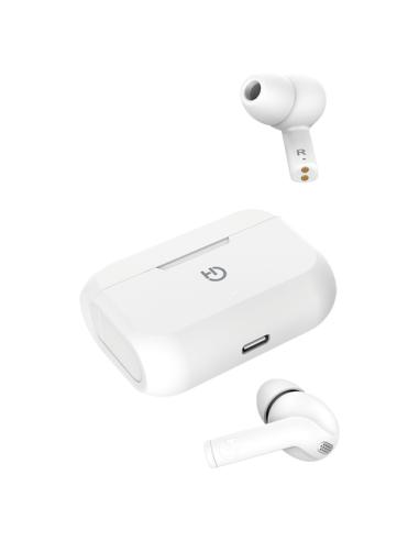 Hiditec FENIX Auriculares True Wireless Stereo (TWS) Dentro de oído Llamadas/Música Bluetooth Blanco