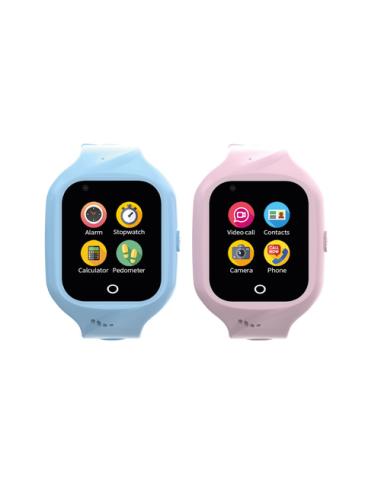 Celly KIDSWATCH4G Relojes inteligentes y deportivos 3,56 cm (1.4") Digital Pantalla táctil 4G Negro GPS (satélite)