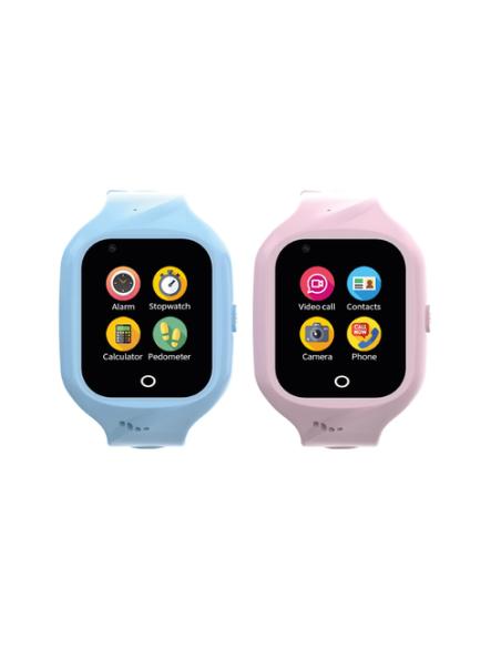 Celly KIDSWATCH4G Relojes inteligentes y deportivos 3,56 cm (1.4") Digital Pantalla táctil 4G Negro GPS (satélite)