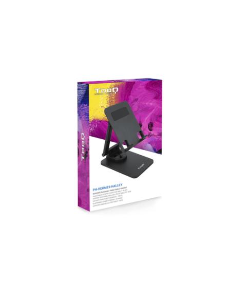 TooQ Soporte de Sobremesa Ajustable para Móvil o Tablet de hasta 12,9”