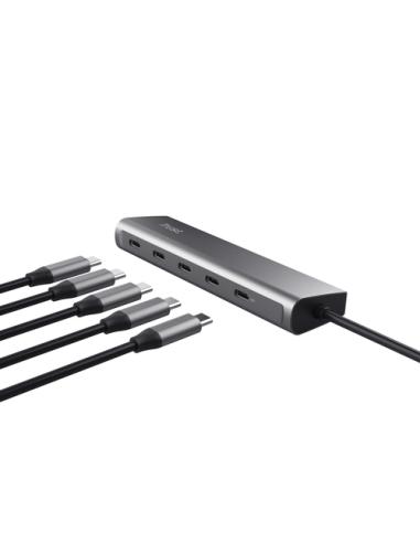 Trust Halyx USB 3.2 Gen 1 (3.1 Gen 1) Type-C Plata