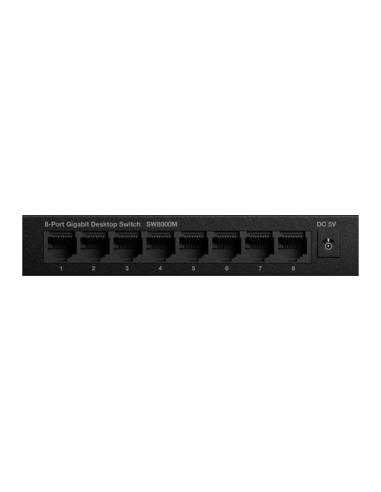 Strong SW8000M switch Gigabit Ethernet (10/100/1000) Negro