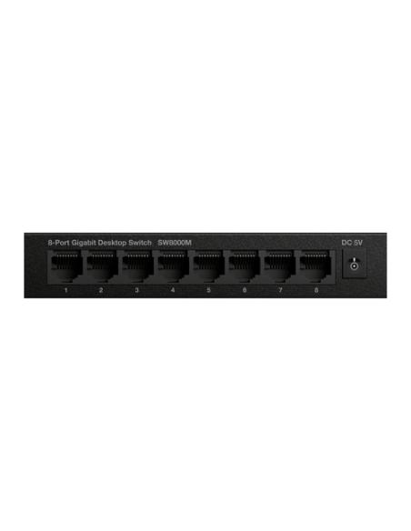 Strong SW8000M switch Gigabit Ethernet (10/100/1000) Negro